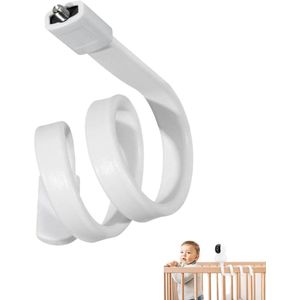 Babyfoonhouder voor babycamera - universele babymonitorhouder met flexibele wieghouder
