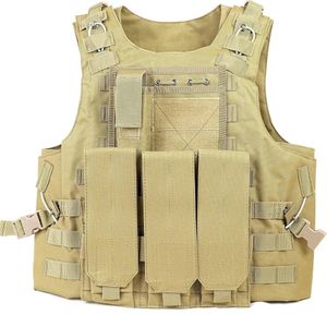 Tactical Gear 911 Plate Carrier 600D polyester Oxford - Kleur Tan - TS-01 MTC L