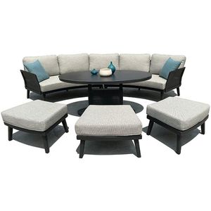 Oosterik home - Summerset lounge set midnight grey
