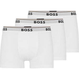 BOSS - Korte Boxershorts Power 3-Pack 100 - Heren - Maat L - Body-fit
