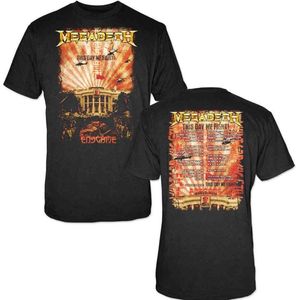 Megadeth - China Whitehouse Heren T-shirt - 2XL - Zwart