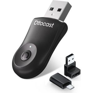 Ottocast CA505-T - Draadloze CarPlay Android Auto Dongle