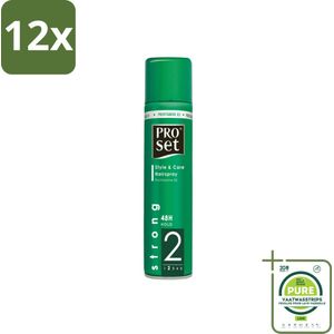 Proset Haarspray Sterk 300 ml - Voordeelverpakking - 12 stuks - Haarspray - Sterke fixatie