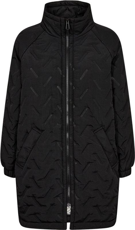 Free Quent - Fqcrown-jacket - Gewatteerde Jas - Zwart