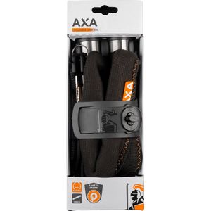 AXA Foldable 800 - Vouwslot - Fietsslot - Met Houder - 100 cm lang - Zwart