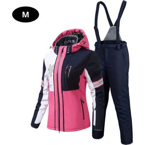 Bovista Ski Suit - Skipak - SkiBroek - Wintersport - Skijas - Dames - 2-Delig - Roze - Maat S