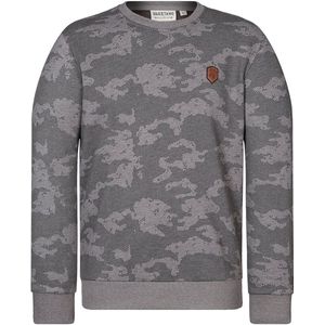 Naketano Pullover Rainerius 2300-0207 Dark Grey Melange (Camouflage)-XL
