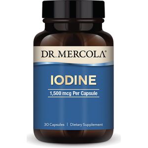 Dr. Mercola - Jodium - Iodine - 1500 mcg - 30 capsules