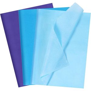 Tissue Paper Blauw - 30P - Larcenciel