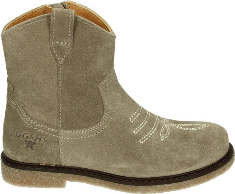 Giga Shoes - G4506 - Meisjeslaarzen - Grijs - Korte Laarzen