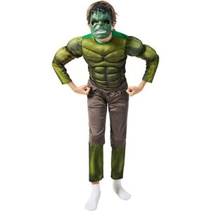 Hulk superhelden kostuum, kind, maat 122/128