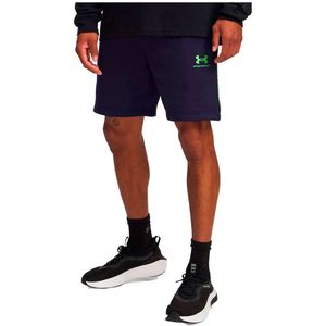 Under Armour - Icon Fleece Taping - Korte Broek - Zwart/Wit
