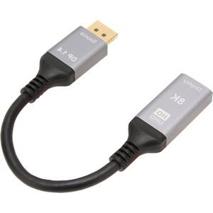 DisplayPort 1.4 naar HDMI 2.1 Kabel - DP naar HDMI Adapter Kabel - Ondersteuning 8K 60Hz - 4K 120Hz - 2K 144Hz - HDR en 3D .