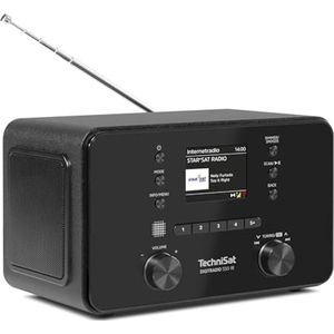 Stereo internetradio met DAB+, FM, WLAN en Bluetooth