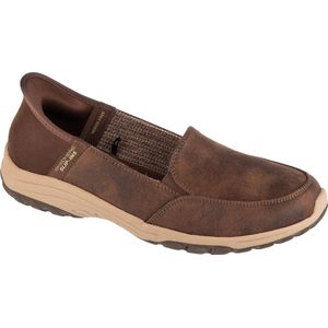 Skechers Slip-Ins: Reggae Fest 2.0 - Classically 158699-CHOC, Vrouwen, Bruin, Sneakers,Schoenen, maat: 38,5