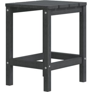 vidaXL - Tuintafel - Adirondack - 38x38x46 - cm - HDPE - antracietkleurig