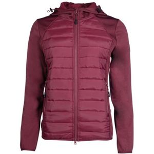 HKM Sweat Jacket wine red maat xl buitenvest