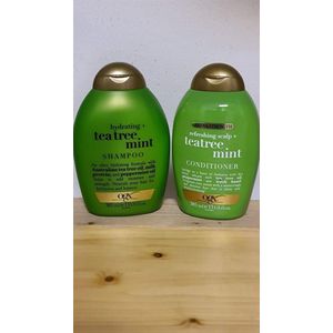 BodyBeautyCosmetics - Ogx - shampoo & conditioner -tea tree.mint