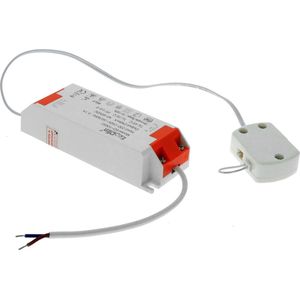 EcoDim - LED Driver - Trafo - Transformator - ED-10051 - Dimbaar - 8-12W - 24-38V - Max. 4 Spots