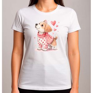 Bolletje - T Shirt - DogLife - PuppyLove - DogLovers - CuteDog - HondenLeven - PuppyLiefde - HondenLiefhebbers - SchattigeHond - Cute - Couple - Gift