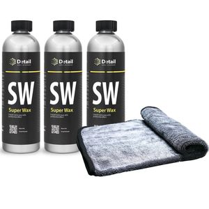Detail Car Care - Super Wax Set - Autopoets - Auto Reiniging - Voor Exterieur
