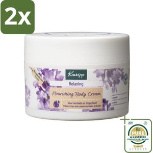 Kneipp - Body crème - Relaxing - Lavendel - Rustgevende geur - 200 ml - Voordeelverpakking - 2 stuks - Lavendel - Verzorging