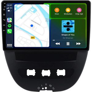 FM Radio - Peugeot 107 - Android 12 - 2GB RAM - 32GB Opslag - Carplay - Android Auto