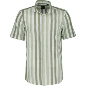 Jac Hensen Overhemd - Modern Fit - Groen - 3XL Grote Maten