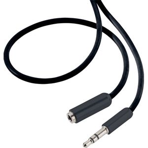 SpeaKa Professional SP-7870476 Jackplug Audio Verlengkabel [1x Jackplug male 3,5 mm - 1x Jackplug female 3,5 mm] 0.50 m