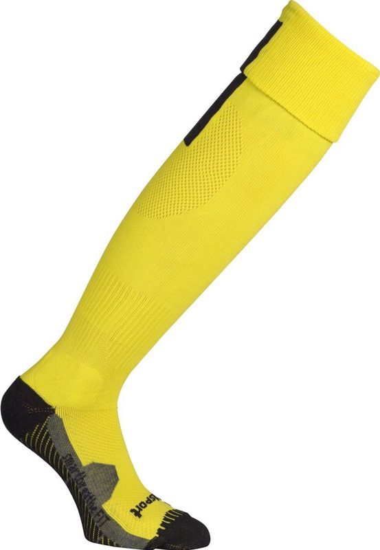 Uhlsport Kinder Socken Team Performance Socks 1003439 Limonengelb/Schwarz-28-32