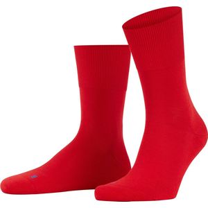 FALKE Run anatomische pluche zool katoen sokken unisex rood - Maat 37-38