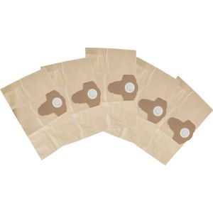 Set van 5 SCHEPPACH papieren stofzakken voor stofzuigers - 30 L - 7907709714