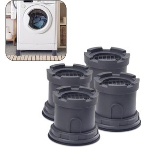 Wasmachine verhoger Rubberen Pads Anti Vibratie Schokdemper voor Wasmachines Drogers en Meubels Wasmachine verhoger