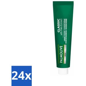 Palmolive Men - Scheercrème - Classic - Verzorgend & Fris - 100 ml - Voordeelverpakking - 24 stuks