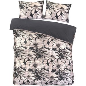 Papillon Luna Dekbedovertrek - Lits-jumeaux - 240x200/220 cm - navy
