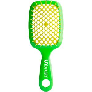 UNbrush - Detangling Hair Brush - Neon - Lemon Lime