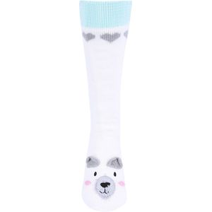 Witte, Hoge, Warme Antislip Berensokken