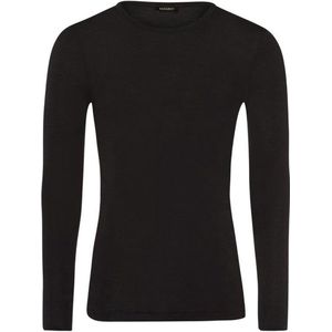 Hanro Woolensilk Sportshirt/Thermische shirt - 0176 Grey - maat S (S) - Heren Volwassenen - Wol- 073402-0176 -S