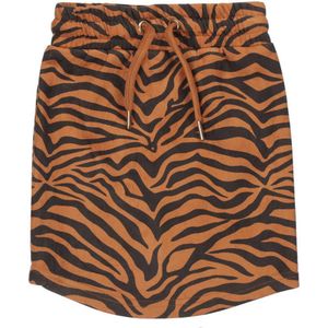 DJ Dutchjeans - Rok - Camel - Tijgerprint - Maat 98