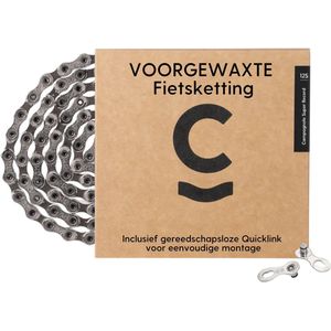 Cyclowax voorgewaxte fietsketting – Premium Campagnolo Super Record 12 speed ketting voorgewaxt met Hot Wax voor ultieme reiniging, duurzaamheid & snelheid