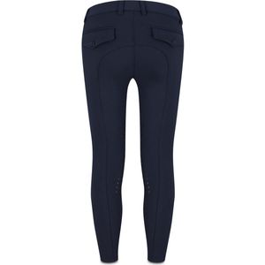 Kentucky Horsewear - Rijbroek Mexico – Jongens – Rijlegging met Knee Grip – Navy – Maat 120 – Ademend & Elastisch