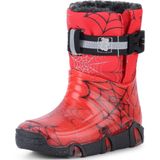 Ladeheid Kinder Regenlaarzen - Gevoerd en Waterdicht - PVC - LA-ZT-Winter - 04-Rood - 21/22