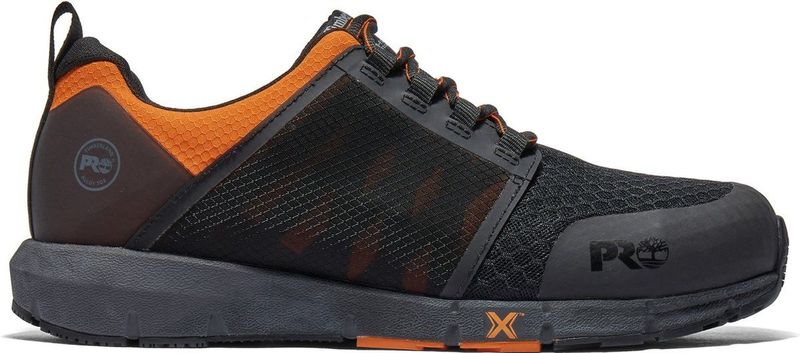 Timberland - Radius AL FP S1P - Werkschoen - Zwart/oranje