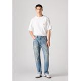 Levi's - 501 Originals - Jeans - Blauw - Casual - Katoen - Denim