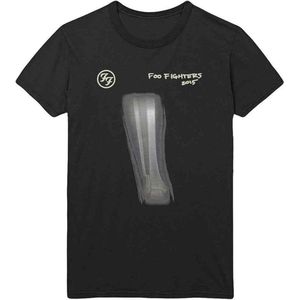 Foo Fighters Heren Tshirt -S- X-Ray Zwart