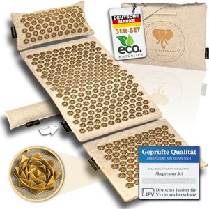 Ergonomische Acupressuurmat XL-set voor Ultieme Ontspanning