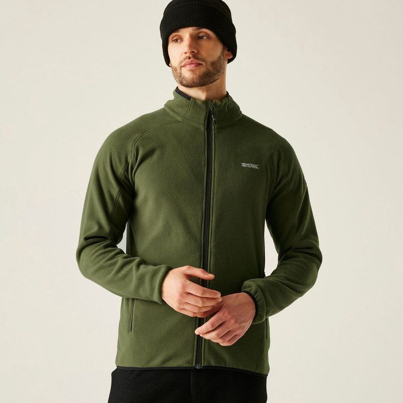 Fleece - Heren - Hadfield - Comfortabele Pullover Sweat Fleece - 100% Polyester Microfleece