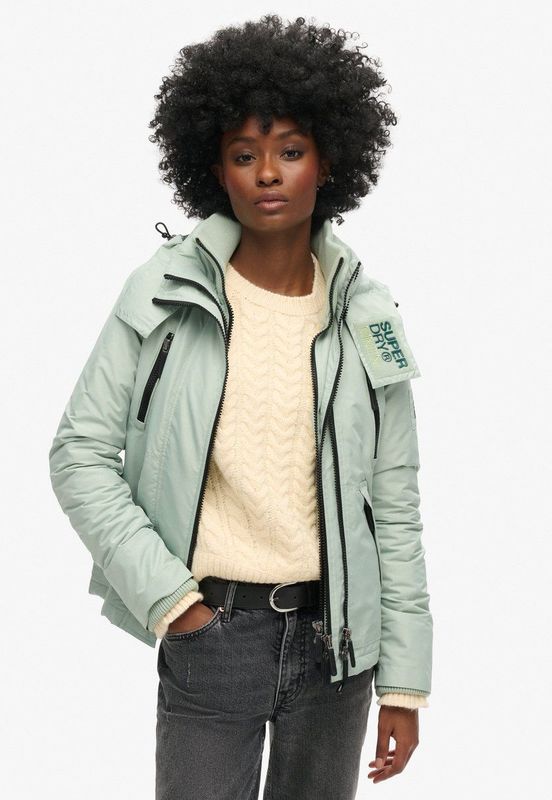 Superdry - Hooded Mountain Windbreaker - Jack - Donkerblauw - Drielaags