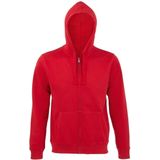 SOLS - Spike Full Zip Hooded Sweatshirt - Rood