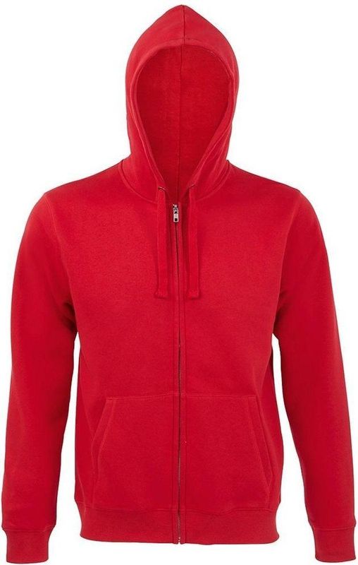 SOLS - Spike Full Zip Hooded Sweatshirt - Rood